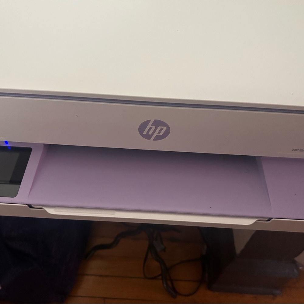 HP Printer with Purple Tray
